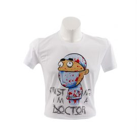 Trust Me I’M A Doctor Beyaz Erkek Tişört