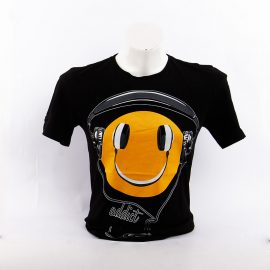 Acid Music Siyah Erkek Tişört