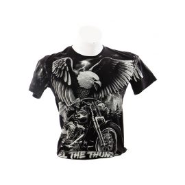 Motorlu Kartal Erkek Tişörtü