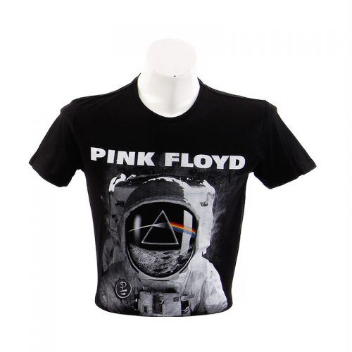 Pink Floyd Astronot Siyah Erkek Tişört