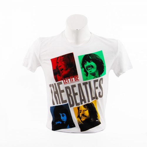 The Beatles Beyaz Erkek Tişört