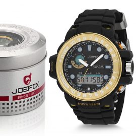 Erkek Spor Kol Saati (JOEFOX BLACKGOLD)