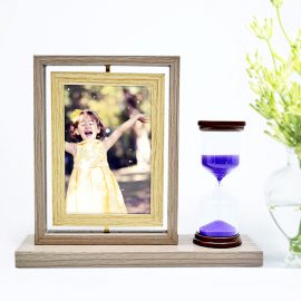 Kum Saatli Fotoğraf Çerçevesi