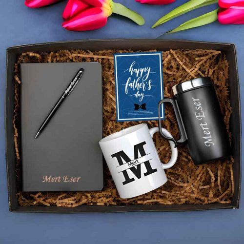 Termos Bardak Kupa Defter Kalem Seti