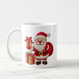 Noel Baba Temalı Kupa