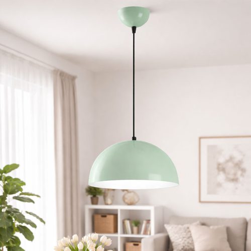 Tekli Sarkıt Mint Yeşili Avize