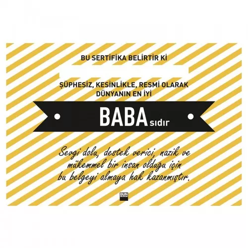 Baba Sertifikası