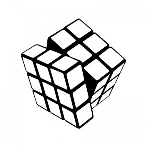 Cube Sticker