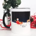 Sosyal Mesafeli Noel Baba Kupa Bardak