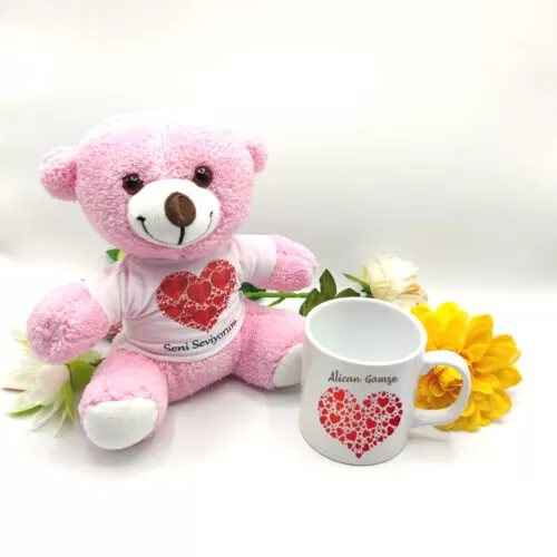 Kişiye Özel Ayıcık Kupa Set